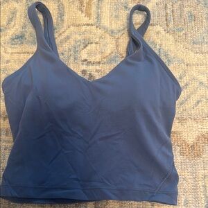 Steel blue lululemon align tank